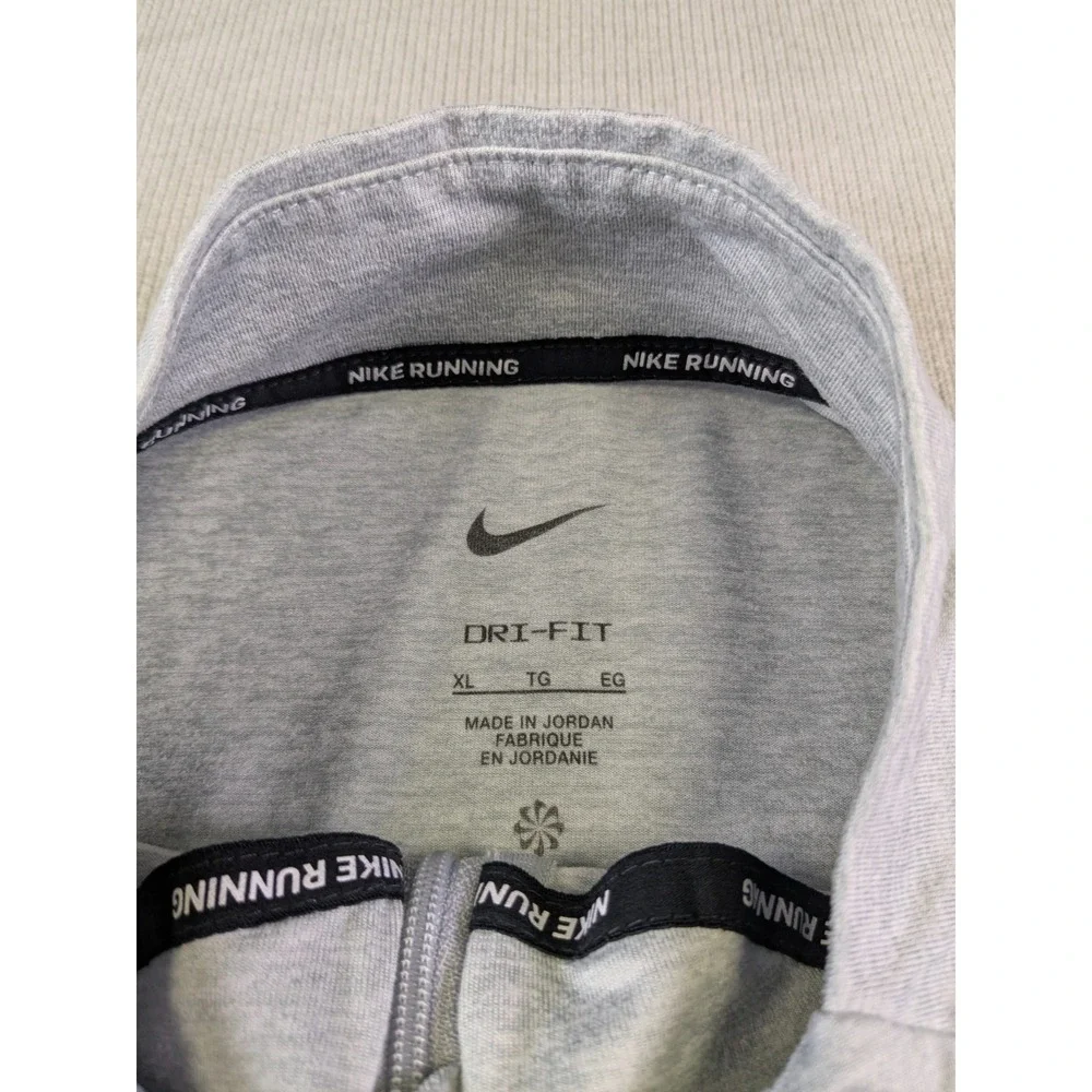 Toledo Rockets Pullover Mens XL Gray Nike Dri-Fit Training Shirt Performance Zip